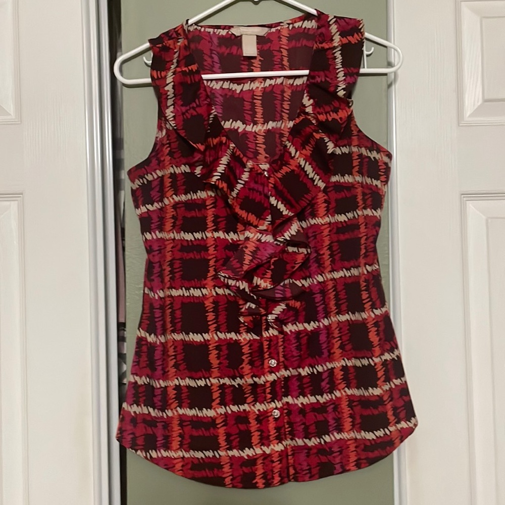 Banana Republic Women’s Sleeveless Top, Size Small, Super Cute!